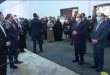 صورة كواليس جولة الرئيس السيسي داخل معرض مصر الدولي للبترول “إيجبس 2022”