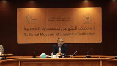 صورة وزير السياحة يترأس اجتماع مجلس إدارة المتحف القومي للحضارة