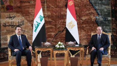 صورة السيسي يؤكد للسوداني دعم مصر الثابت لأمن واستقرار العراق